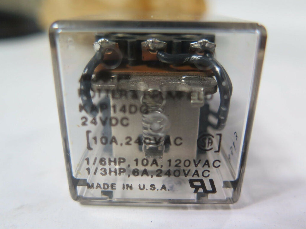 Lot of 2 Potter & Brumfield Control Components 3779 KAP14DG-24V Brand New