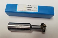 Hannibal Carbide Tipped 72012 3/8 Bolt DIA Key Seat Cutter End Mill NEW