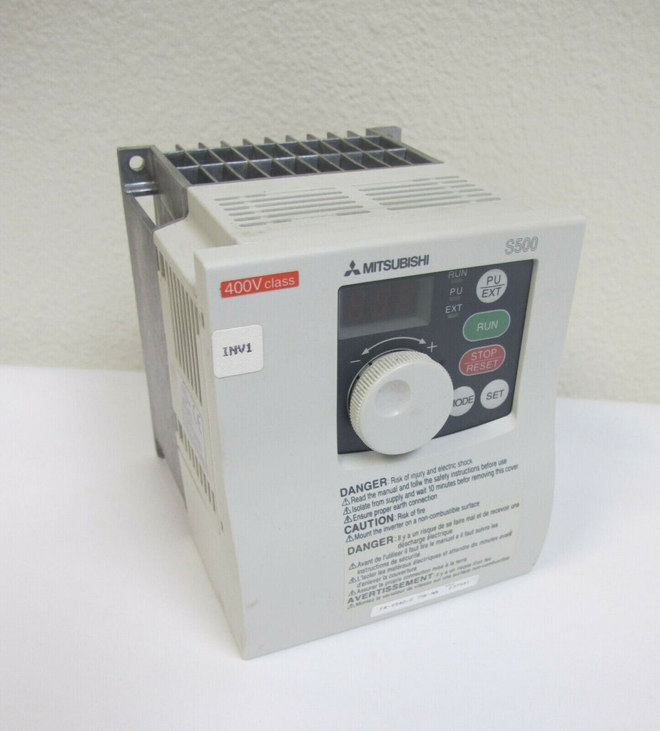 Mitsubishi S500 Inverter drive VFD FR-S540-0.75K-NA Variable Frequency 1HP
