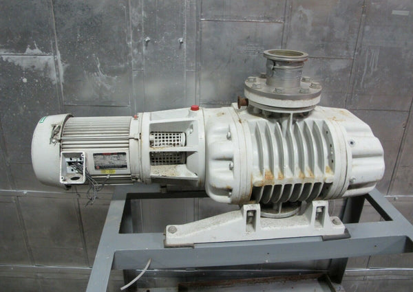 Leybold Heraeus RUVAC WA 1000 Booster Blower Vacuum Pump 5HP Drive Motor