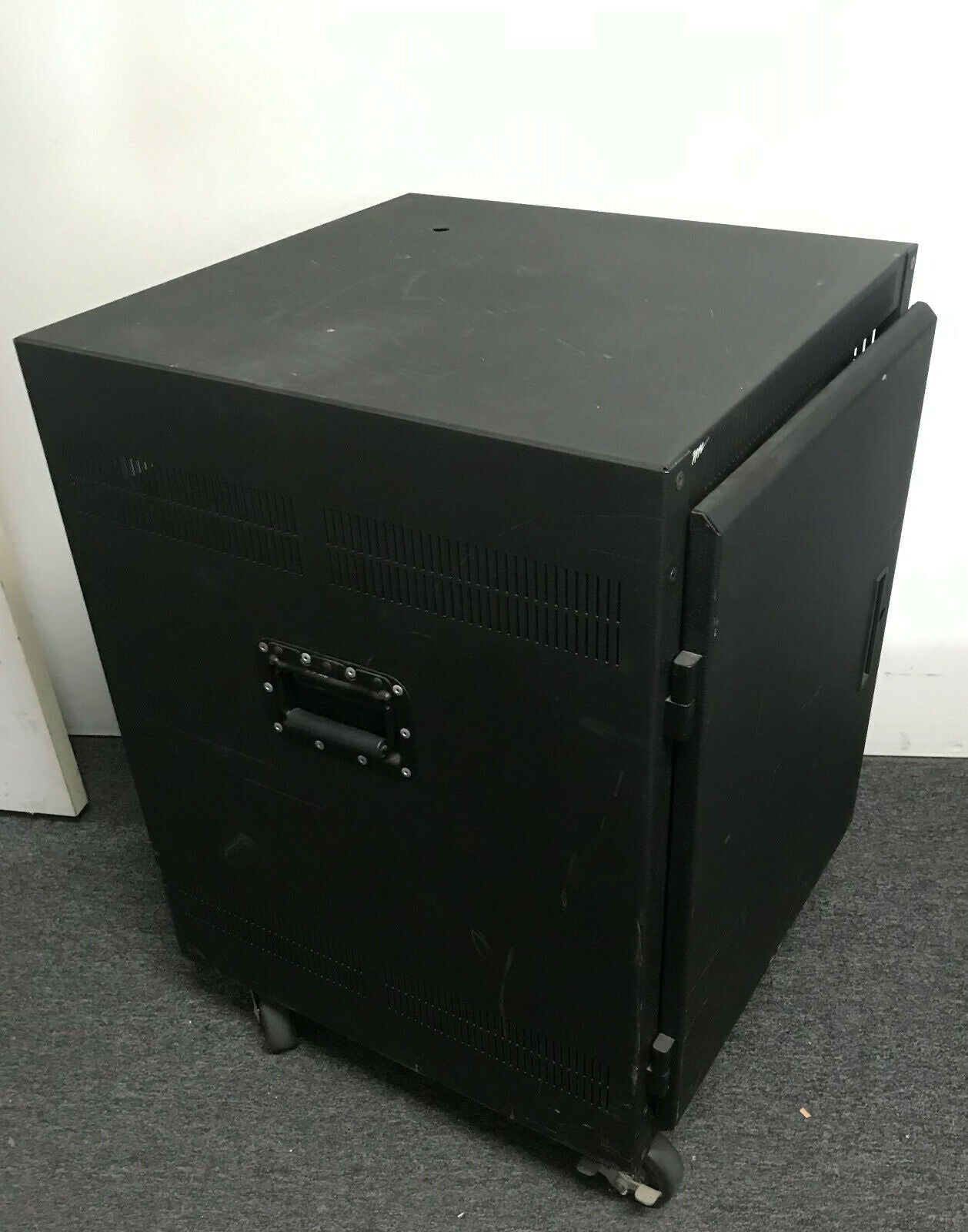 Middle Atlantic AFD14 Black Enclosure Server Rack on Wheels for Video