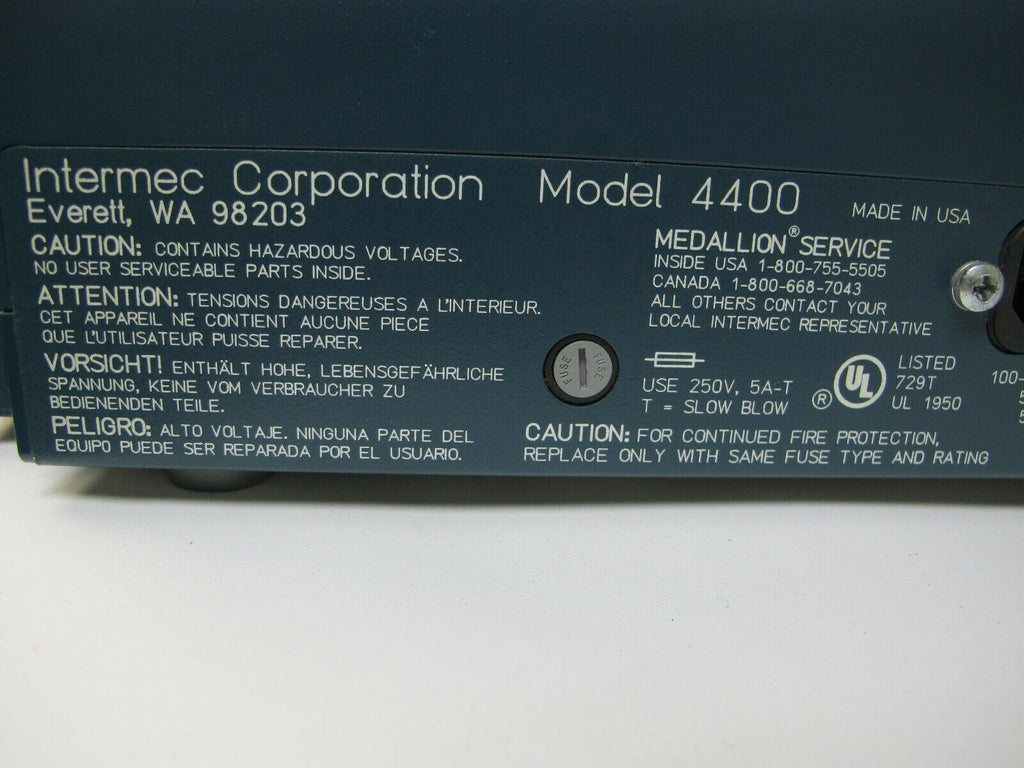 Intermec EasyCoder 4400 Label Printer Thermal Barcode Made in USA