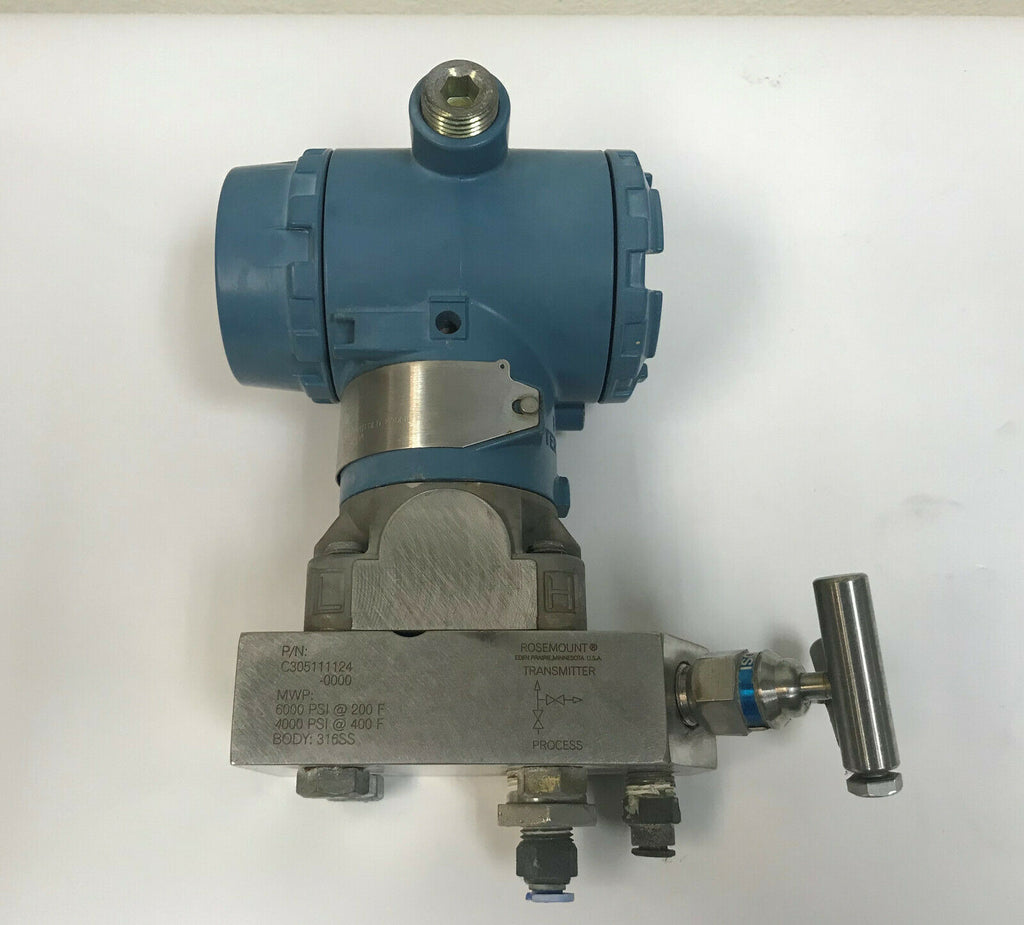 Rosemount Pressure Transmitter P/N C305111124-0000