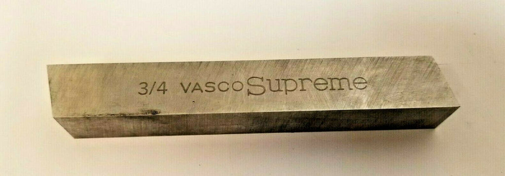 VASCO SUPREME 3/4" Square 5" Long Lathe Tool Cutting HSS Bits Ground New