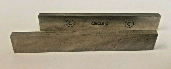 2 Circle C 1/4 x 3/4 x 5" Rectangle Lathe Tool Cutting HSS Bits High Speed