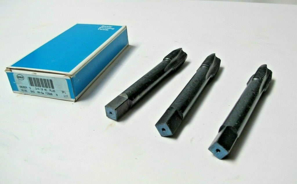 Lot of 3 Besly Tap 3/4-10NC 3 FLUTE TAPER BRAND NEW MADE IN THE USA GH3 PLUG