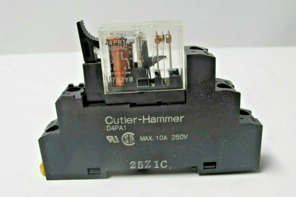 Cutler-Hammer D4PA1 MAX. 10A 250V 25Z 1C