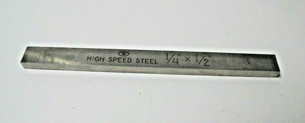 Lot of 2 Besly 1/4" x 1/2 x 6" Lathe Tool Cutting HSS Bits Brand New