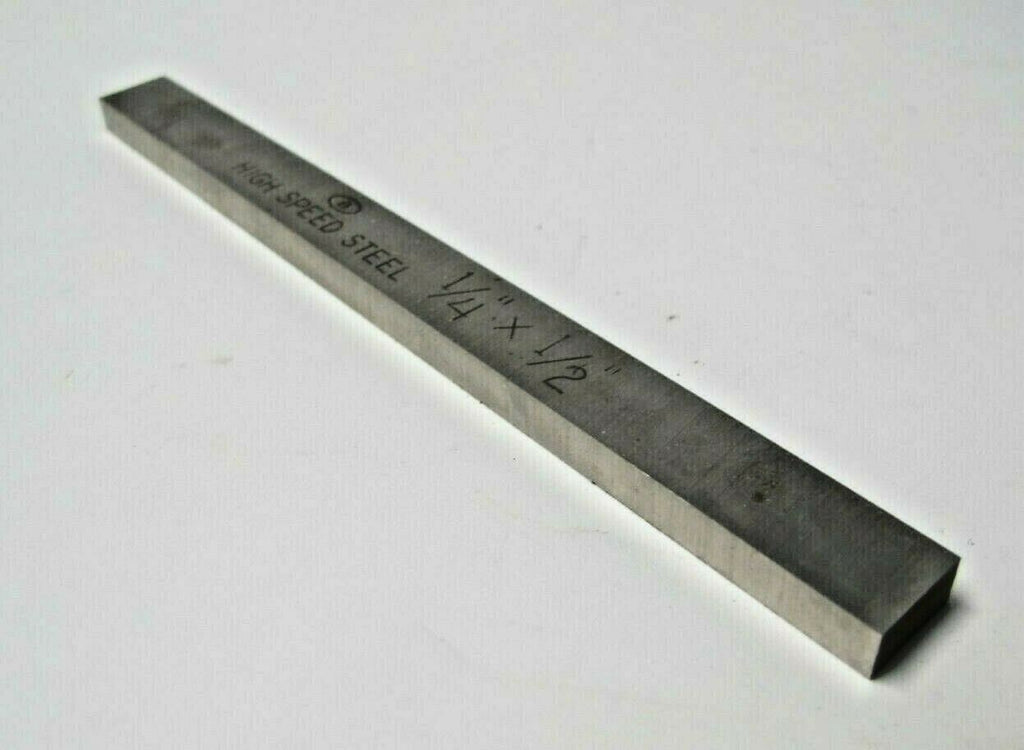 Lot of 2 Besly 1/4" x 1/2 x 6" Lathe Tool Cutting HSS Bits Brand New