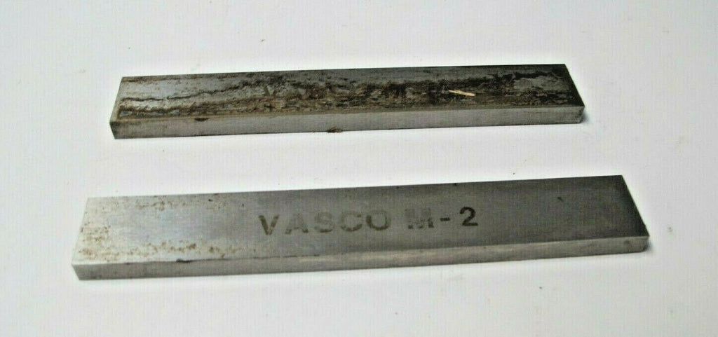 Lot of 2 VASCO M-2 1/4" x 5" Square Lathe Tool Cutting HSS Bits Brand New