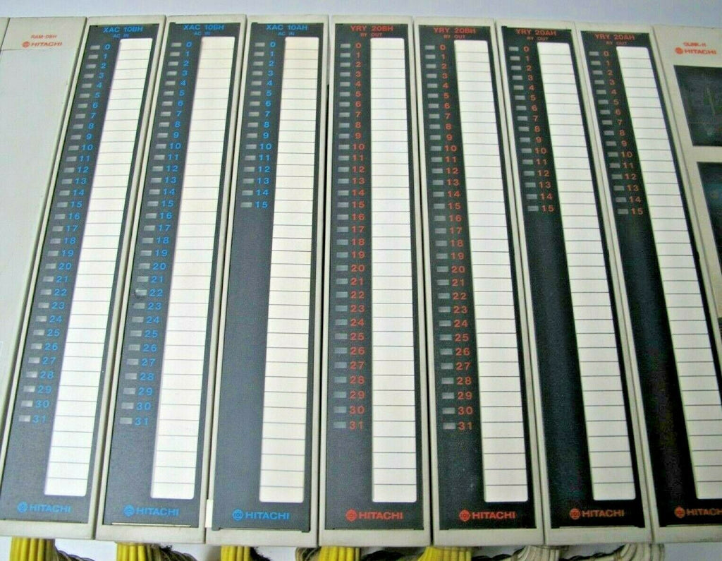 Hitachi Hseries H700 CPU-07Ha HIDIC AVR-06H XAC 10BH AC IN /YRY 20BH,20AH RY OUT