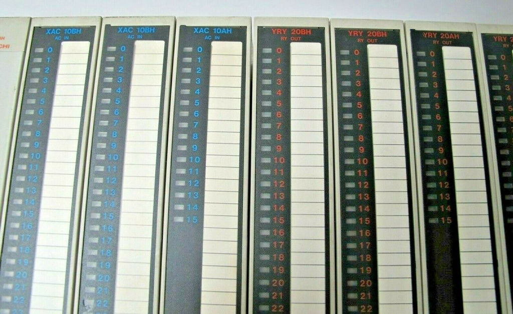 Hitachi Hseries H700 CPU-07Ha HIDIC AVR-06H XAC 10BH AC IN /YRY 20BH,20AH RY OUT