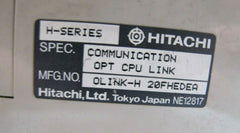 Hitachi Hseries H700 CPU-07Ha HIDIC AVR-06H XAC 10BH AC IN /YRY 20BH,20AH RY OUT
