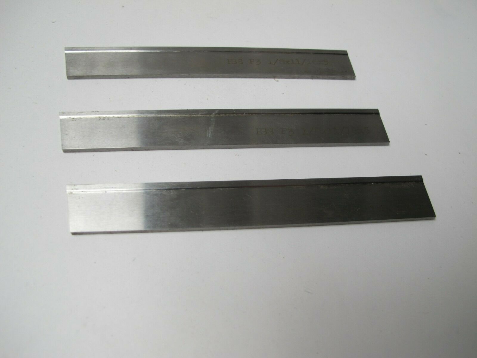 Lot of 3 New 1/8 x 11/16 x 5