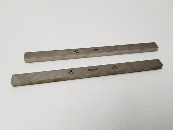 Circle C 1/4 x 3/8 x 6" Rectangle Lathe Tool Cutting HSS Bits High Speed