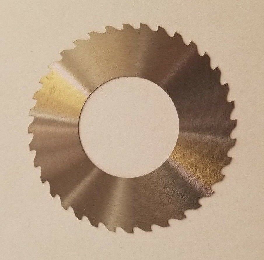 Solid Carbide Slotting Slitting Jeweler Blade Saw 1.75" x .0125 x 7/8" Bore Mill