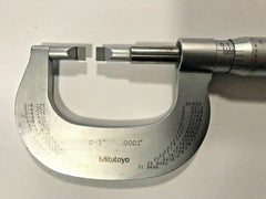 Mitutoyo Blade Micrometer no: 122-151 0