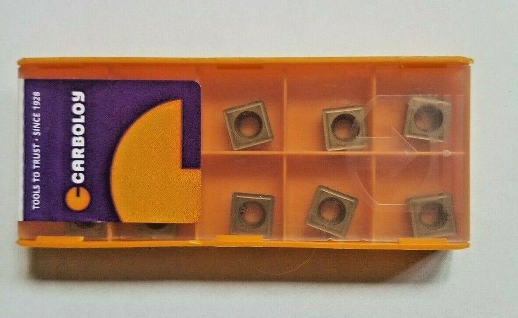 10 Pcs CARBOLOY SCMT 09T308-MU CU25 Carbide Inserts Lathe Tools New
