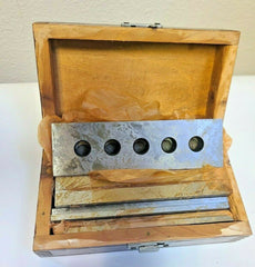 HDT INTERNATIONAL PRECISION PARALLEL SET - MATCHED PAIRS VICE NEW IN A WOOD BOX