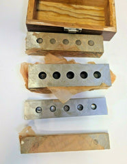 HDT INTERNATIONAL PRECISION PARALLEL SET - MATCHED PAIRS VICE NEW IN A WOOD BOX