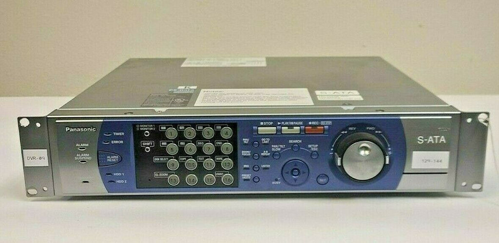 Panasonic WJ-HD316A Digital Disk Recorder 2TB HDD AS IS PARTS ONLY