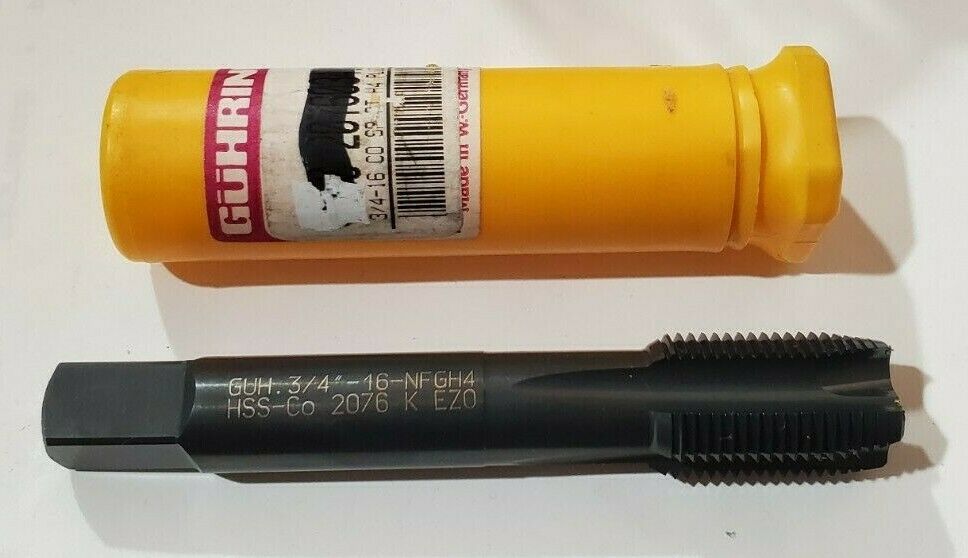 GUHRING Tap 3/4-16 NF GH4 CO SP PT H4 PLUG HSS 2076 K EZO