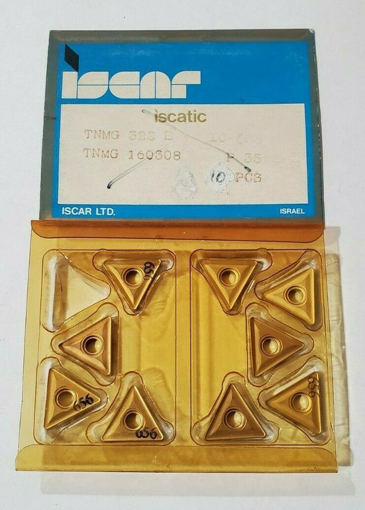 ISCAR Iscatic TNMG 322 E IC 656 160308 P35 Carbide 9 Inserts Lathe Turning Mill