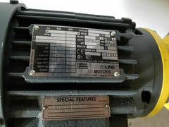 Milton Roy Metering Pump RS11124XSESELNN w/Eline EL101 Three Phase Motor