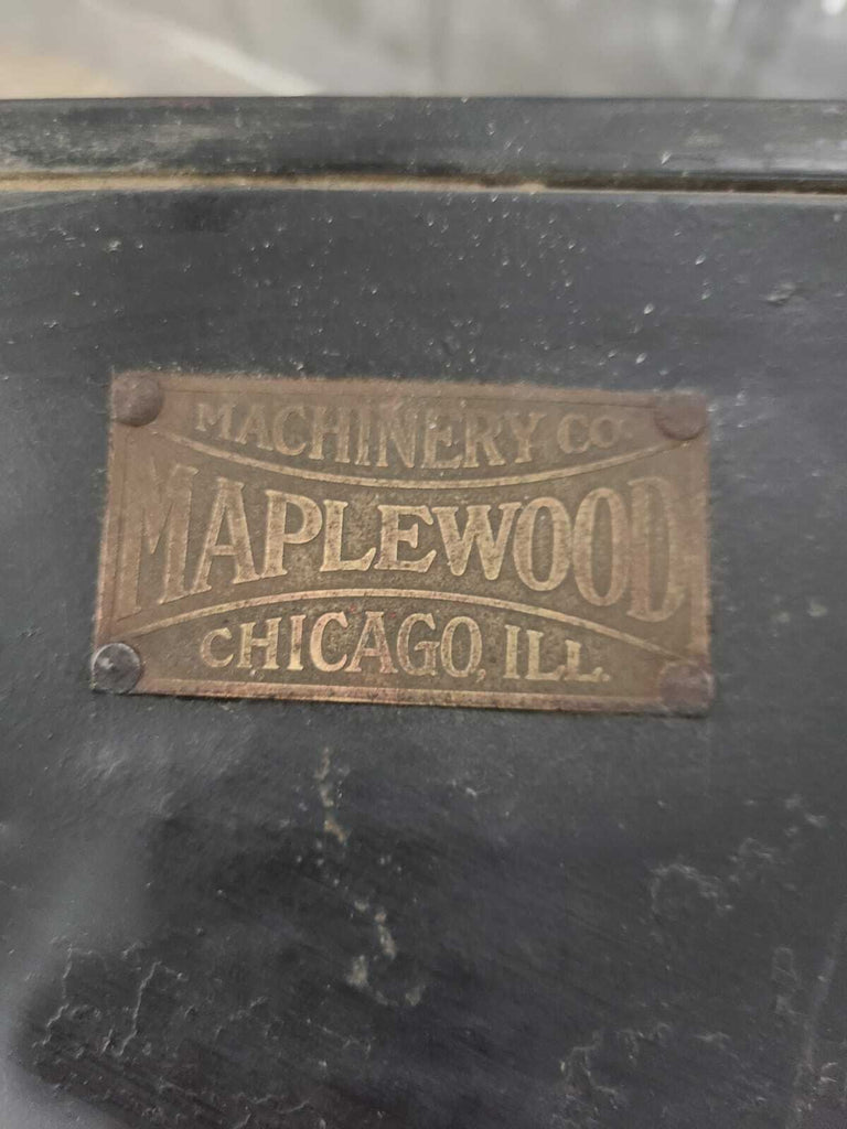 Maplewood Lockformer Machine Single Phase 110 Volts Sheet Metal Power