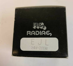 Lot of 2 Radiac EJL Projector Lamp 24 V 200 W Tungsten Halogen New