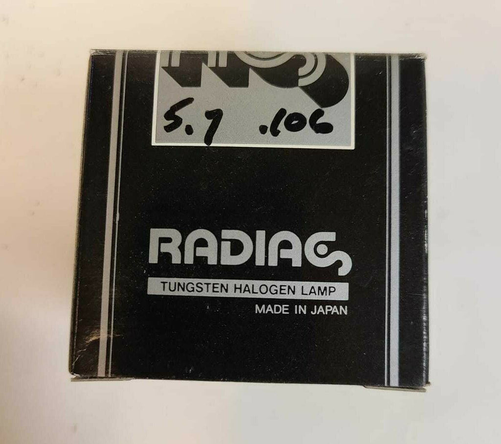 Lot of 2 Radiac EJL Projector Lamp 24 V 200 W Tungsten Halogen New