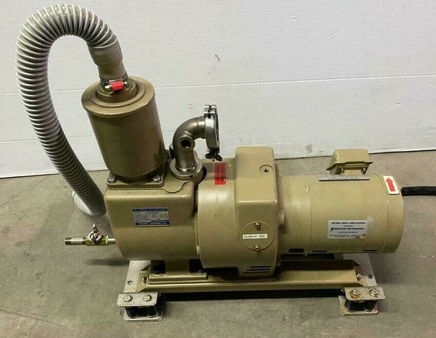 ULVAC D-330DK Vacuum Pump JAPAN OIL MIST TRAP TMX-1 ROTARY INDUCTION MOTOR