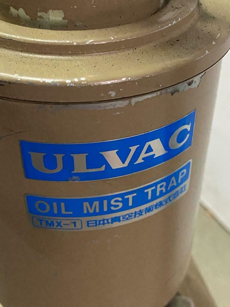 ULVAC D-330DK Vacuum Pump JAPAN OIL MIST TRAP TMX-1 ROTARY INDUCTION M