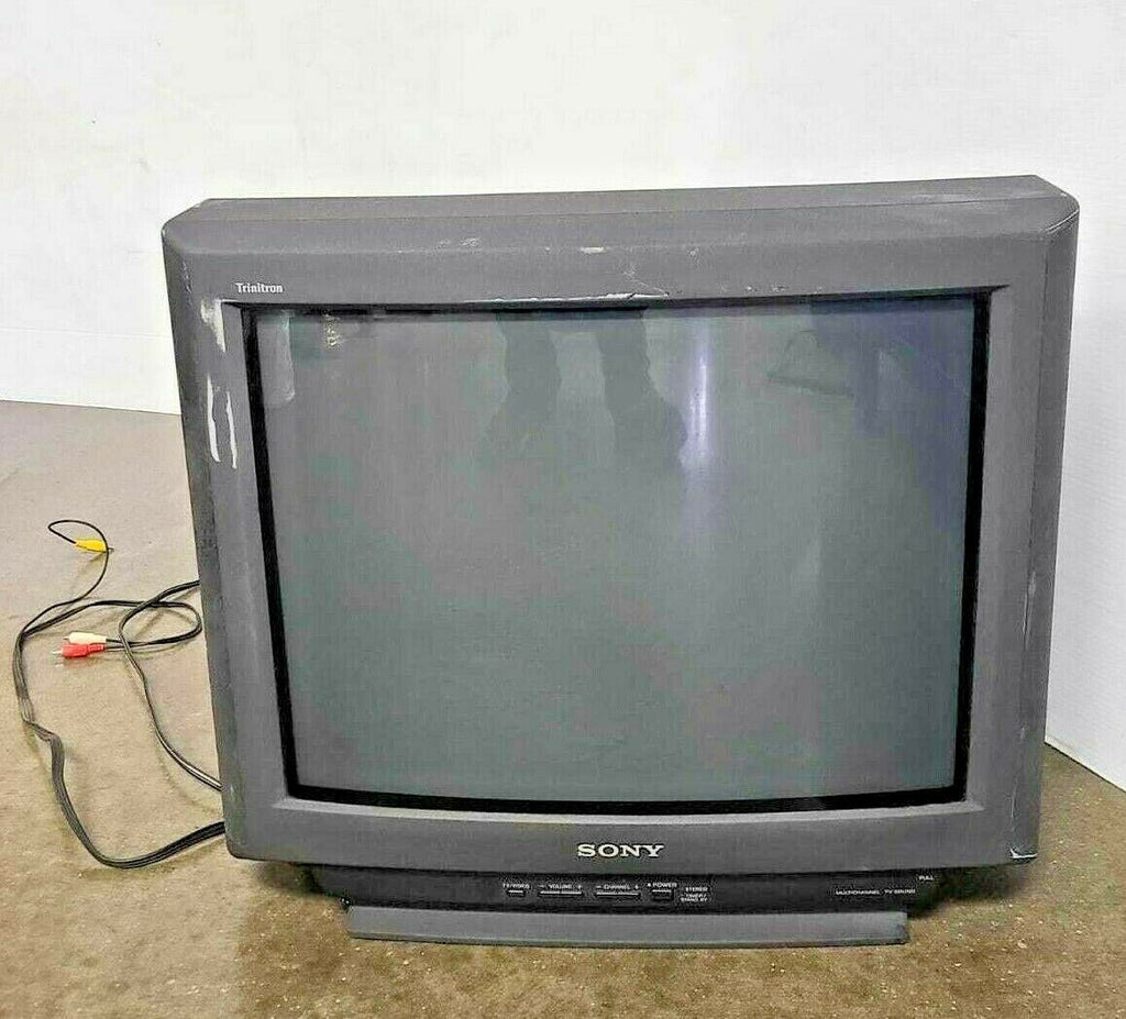 Sony Trinitron KV-20V50 Color TV Retro Gaming Television