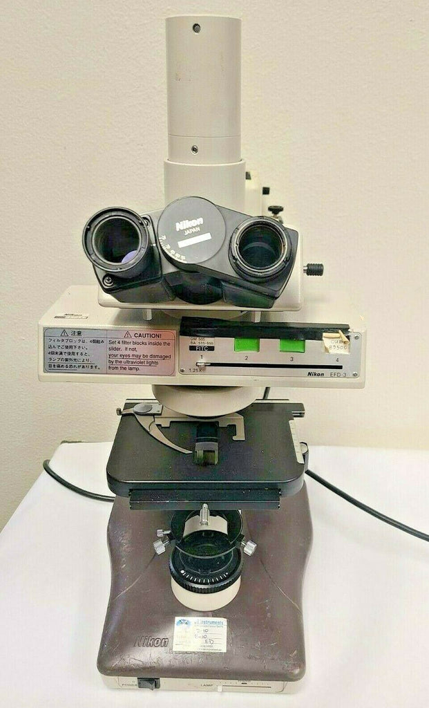 Nikon EFD-3 Research Binocular Microscope Measuring Labophot-2 520188