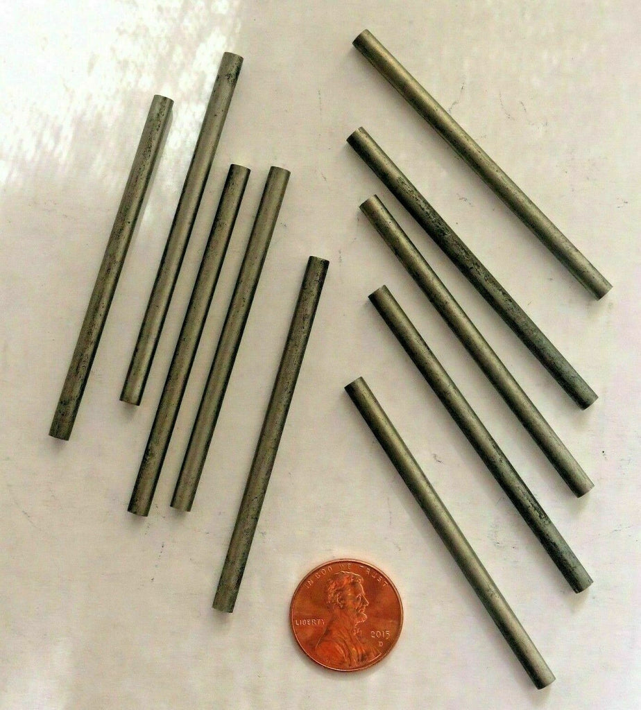 10 Carbide Blank Round .133" x 2.0" Engraving Bits Watchmaker Jewelry Lathe