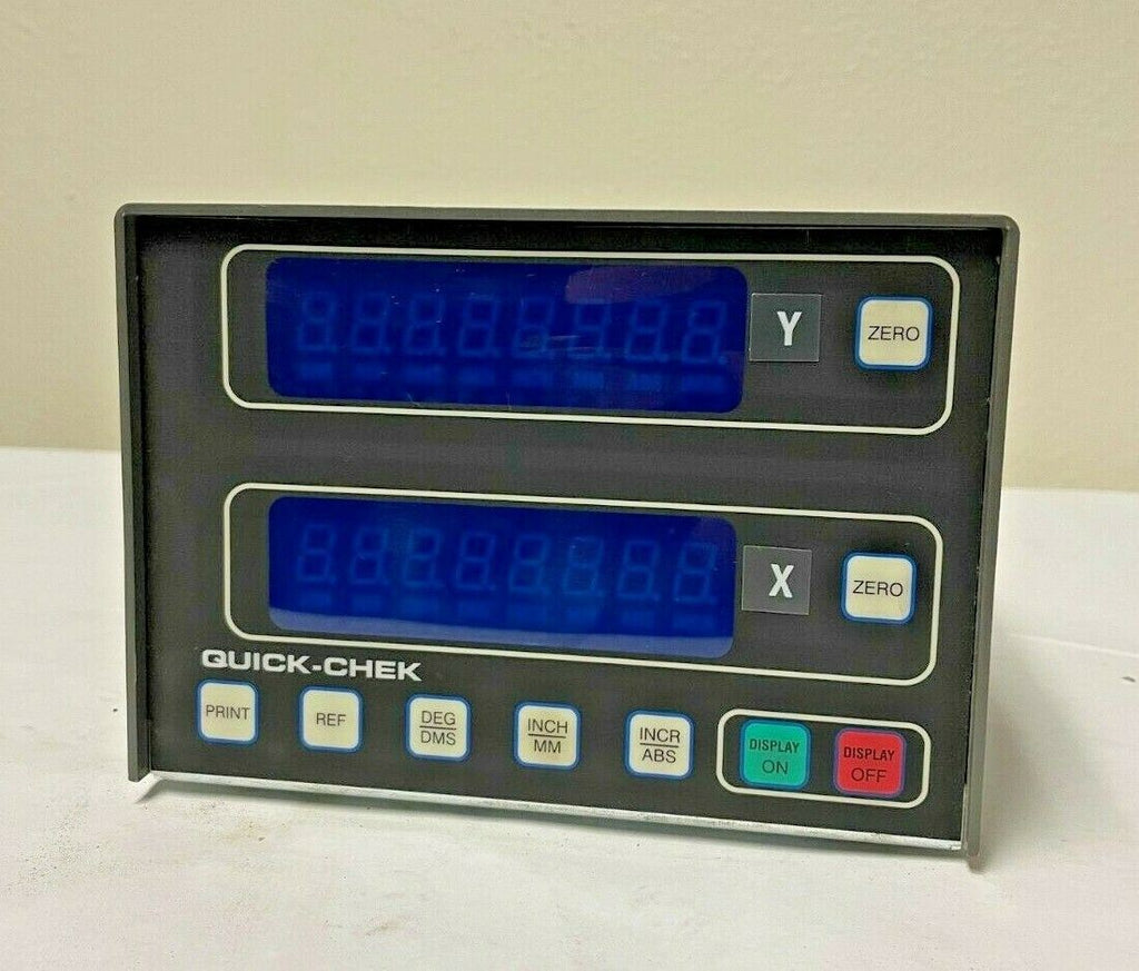 QUICK CHEK QC1200-AR-NL 0.5 AMP MAX 85-264 VAC 43Hz-63Hz Digital Read Out DRO