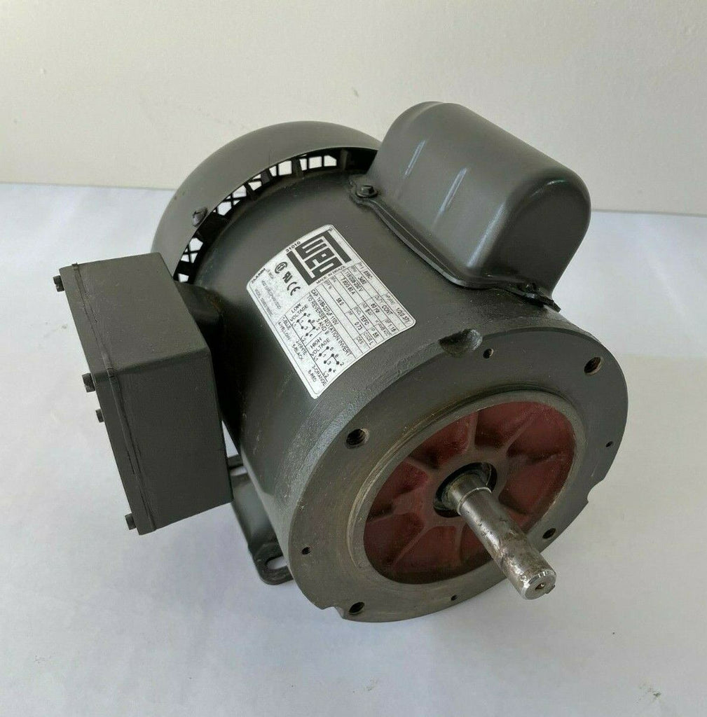1/2 HP 3480 RPM 115/208-230 Volt AC Motor WEG B56C