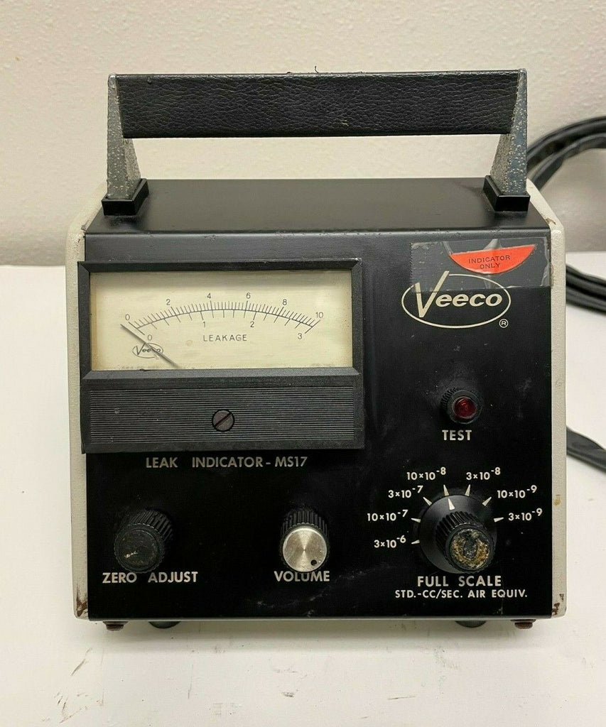 VEECO MS17 LEAK INDICATOR