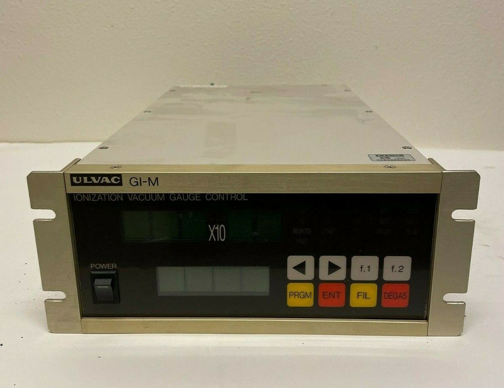 ULVAC GI-M IONIZATION VACCUM GAUGE CONTRO