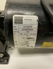 BODINE Electric Company 42X5BEPM-5F Gear Motor V50190070 130V 1/4 HP