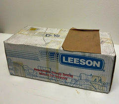 Leeson DC Electric Gear Motor A14G 1/4 HP 90V 23:1 M1135260 New In Box