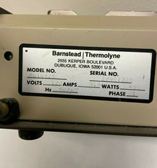 BARNSTEAD / THERMOLYNE DB16525 TYPE 16500 DRI-BATH 120V 3.75AMPS 450WATTS