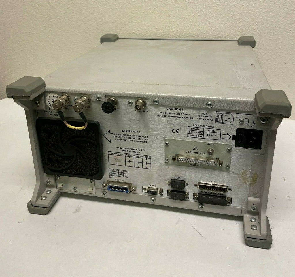 Racal Instruments 6304 1X-AIME Digital Radio Test Set Equipment 5U Rackmount
