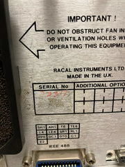 Racal Instruments 6304 1X-AIME Digital Radio Test Set Equipment 5U Rackmount