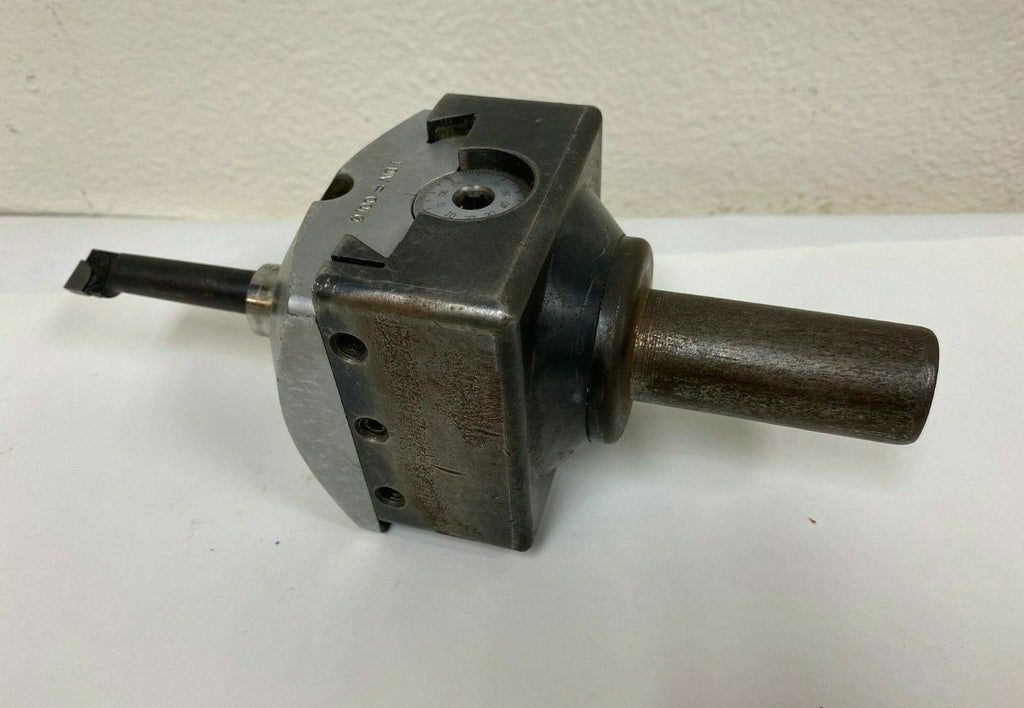 CRITERION Model S-3C Micro Adjustable Boring Head Milling Machine Tool 1” Shank