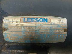 Adjustable Speed AC Motor Control model 174923 with Leeson motor model C6T34FB1C