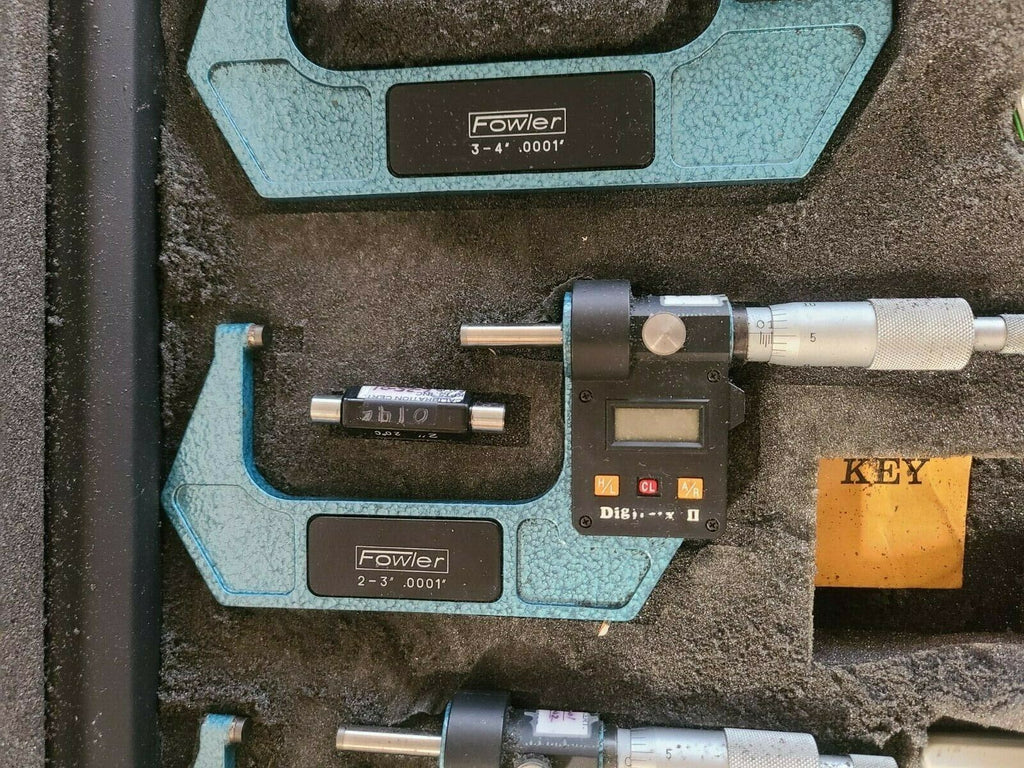 Fowler Micrometer Set 0-1