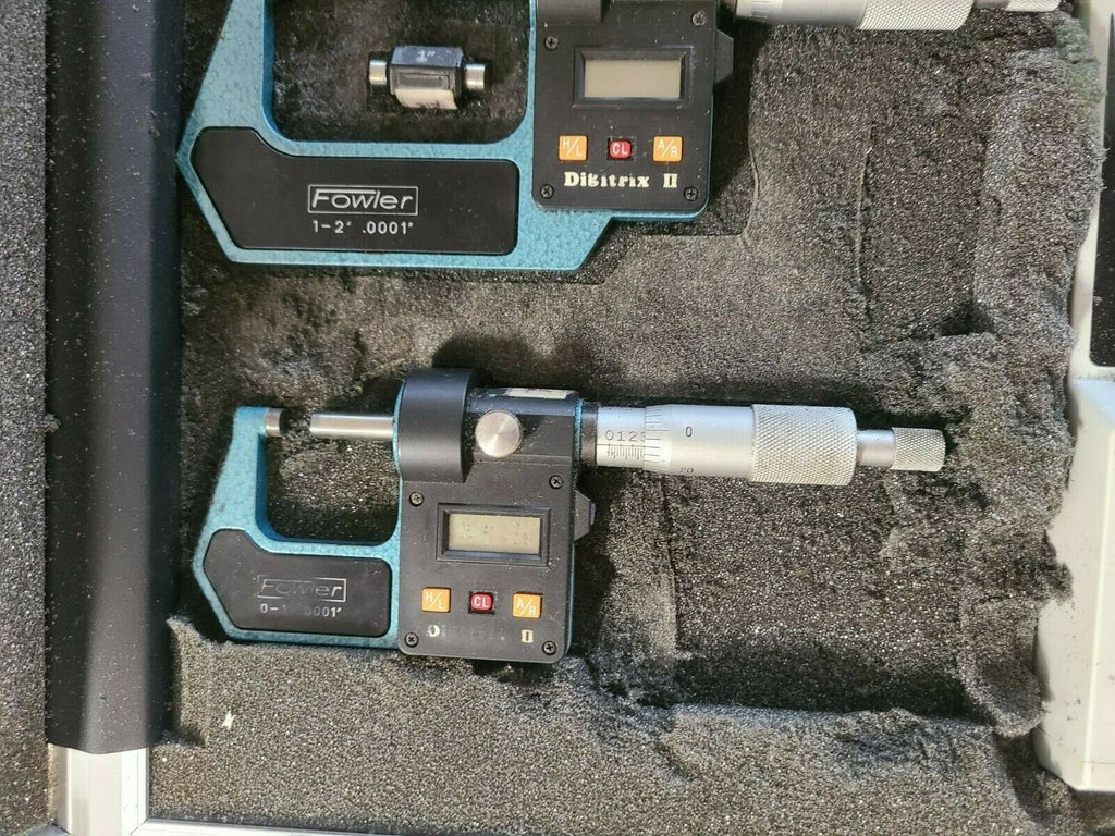 Fowler Micrometer Set 0-1