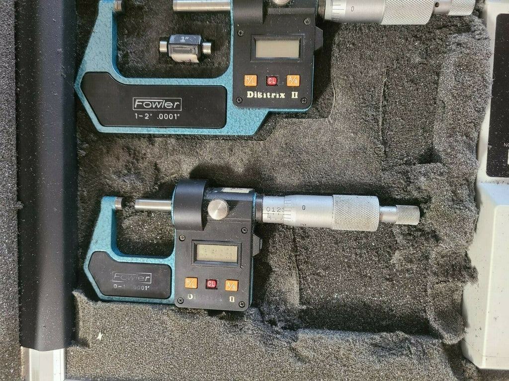 Fowler Micrometer Set 0-1
